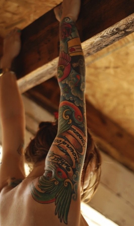 手臂纹身图片  款式多样的手臂纹身图案
